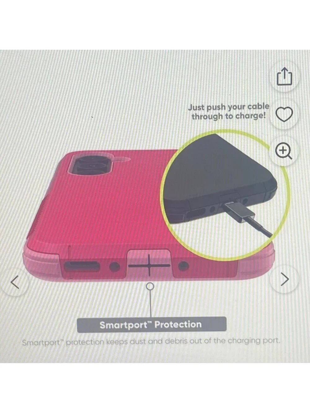 Onn Case for Samsung Galaxy A35 5G Pink